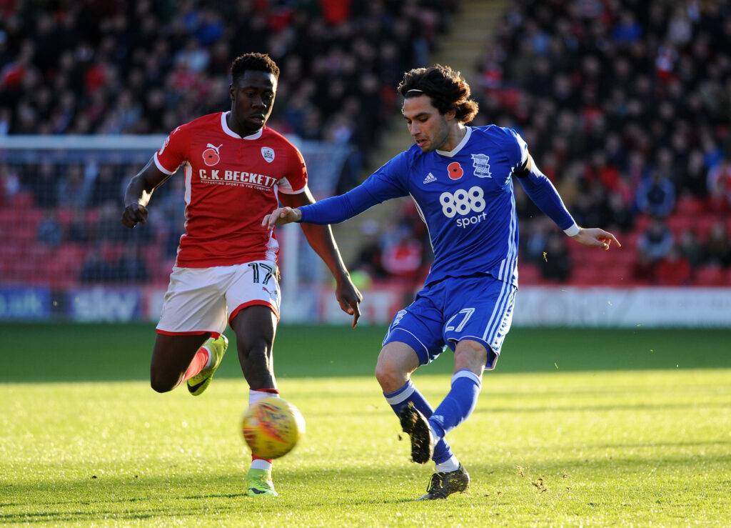 Jota in action for Blues